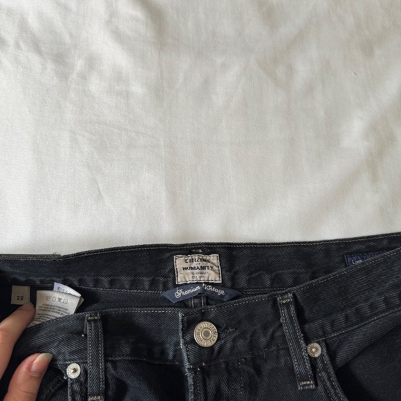 Citizens of Humanity Liya Jeans Size 28 in Black - Picture 4 of 5